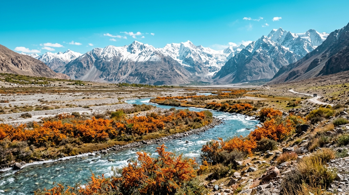Ladakh Mountain Valley